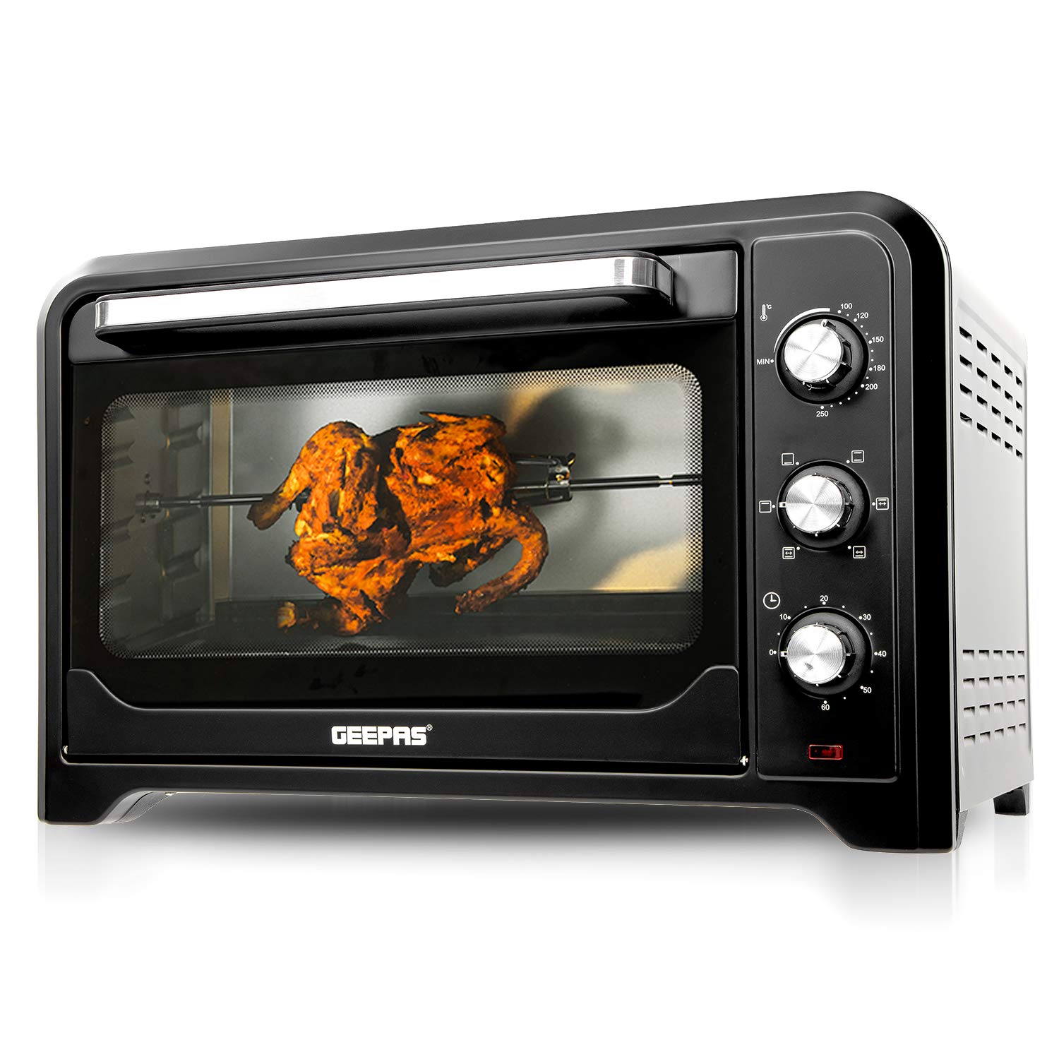 Geepas 42L Electric Oven with Convection & Rotisserie – 2000W Power