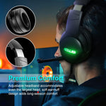 Colusi Multi-Platform Gaming Headset – 3.5mm + USB For PC, PS4/PS5, Xbox, Switch | Black