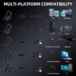 سماعة رأس الألعاب عالية الأداء