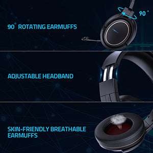 XIBERIA Wireless Gaming Headset | Black