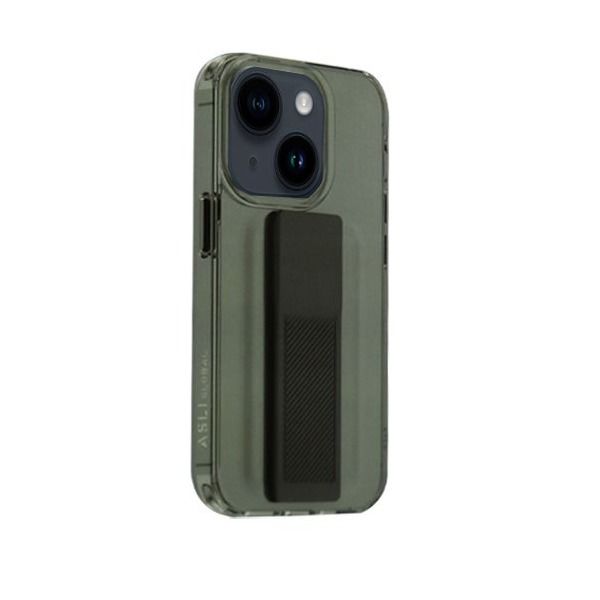 Asli iPhone 14 Plus GripMag Clear Case - Smoke (739452)