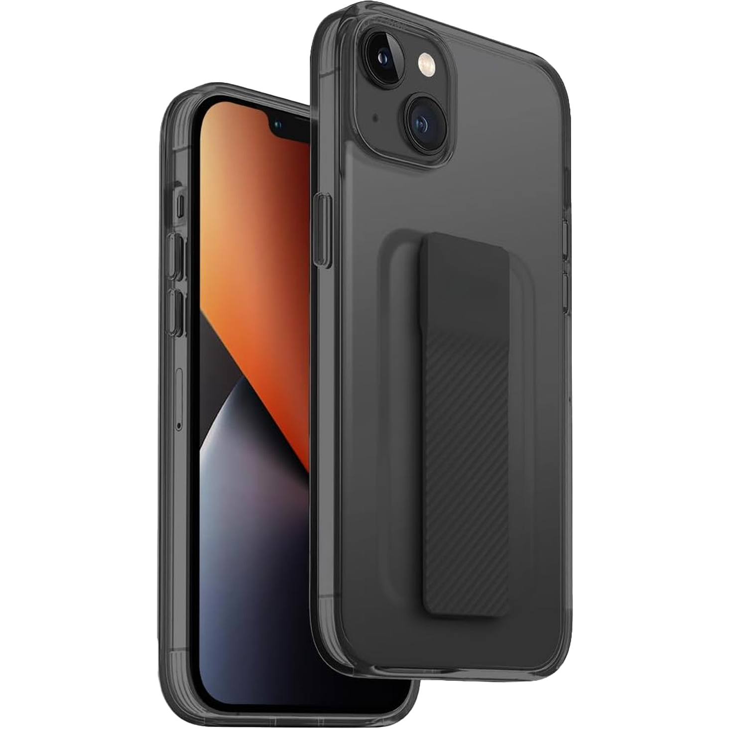 Asli Global iPhone 14 GripMag Clear Case | Smoke