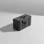 محول سفر سريع Voyage Globepowers من ليزل  بقوة 205 واط بتقنية GaN III و PD | أسود