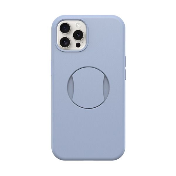 حافظة Otterbox لهاتف iPhone 15 Pro Ottergrip Symmetry Magsafe باللون الأزرق