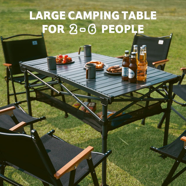 Naturehike Simple Star H01 Foldable Table | Black