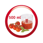 قطاعة من Moulinex المتعددة 3 في 1 – قوة 500 واط وسعة 500 مل