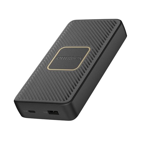 Otterbox باور بانك 15 كيلو مللي أمبير USB-c Pd + لاسلكي 10 واط أسود 78-80640