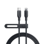 كيبل أنكر 542 من نوع USB-C إلى Lightning بطول 6 قدم (Bio Based) |أسود