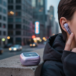 JBL Live Flex 3 True Wireless Earbuds With Display | Purple