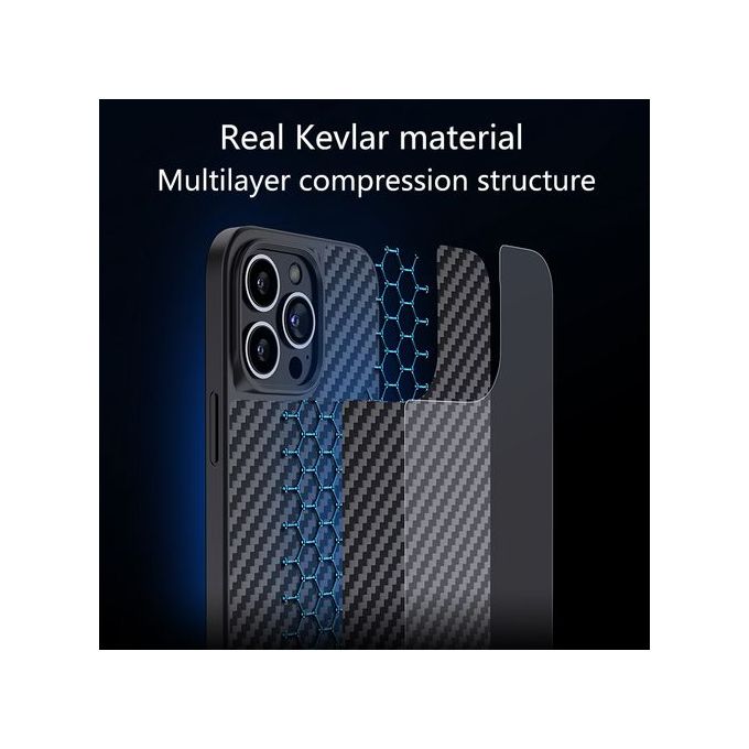 Hoco iPhone 15 Pro Max As7 Kevlar Magnetic Case