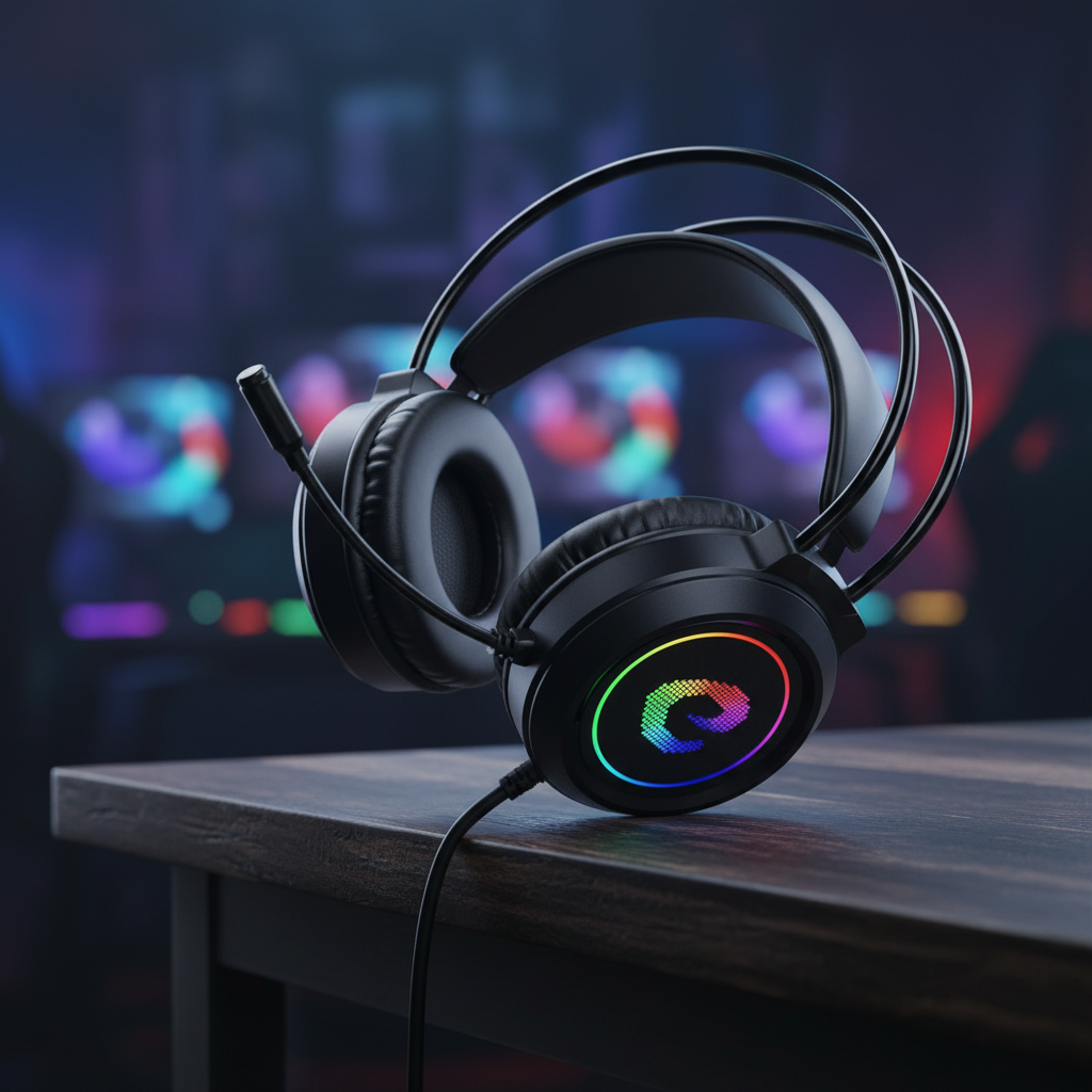 Batxellent Gaming Headphones With 3.5mm Jack | Black