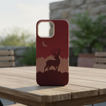 LZEL MagCarbon Deer Cover for iPhone 16 Pro Max