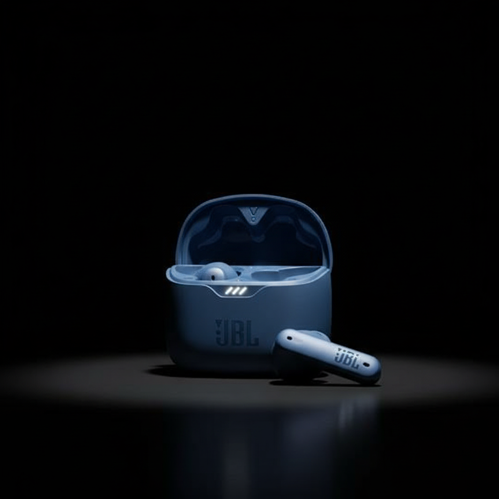 JBL Tune Flex True Wireless Noise Cancelling Earbuds | Blue