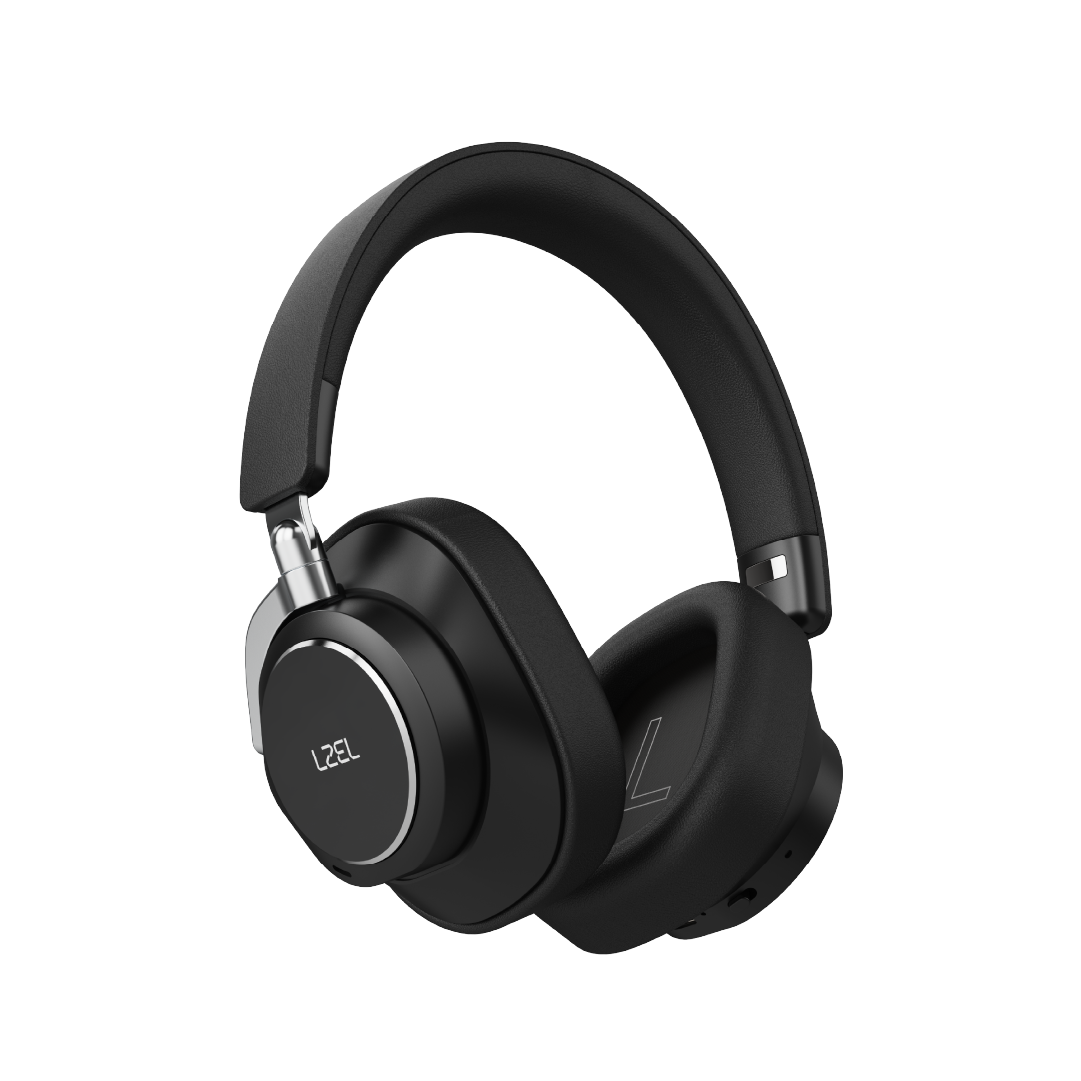 LZEL Sonicflow Series High-Fidelity Wireless Stereo Headphones | Black