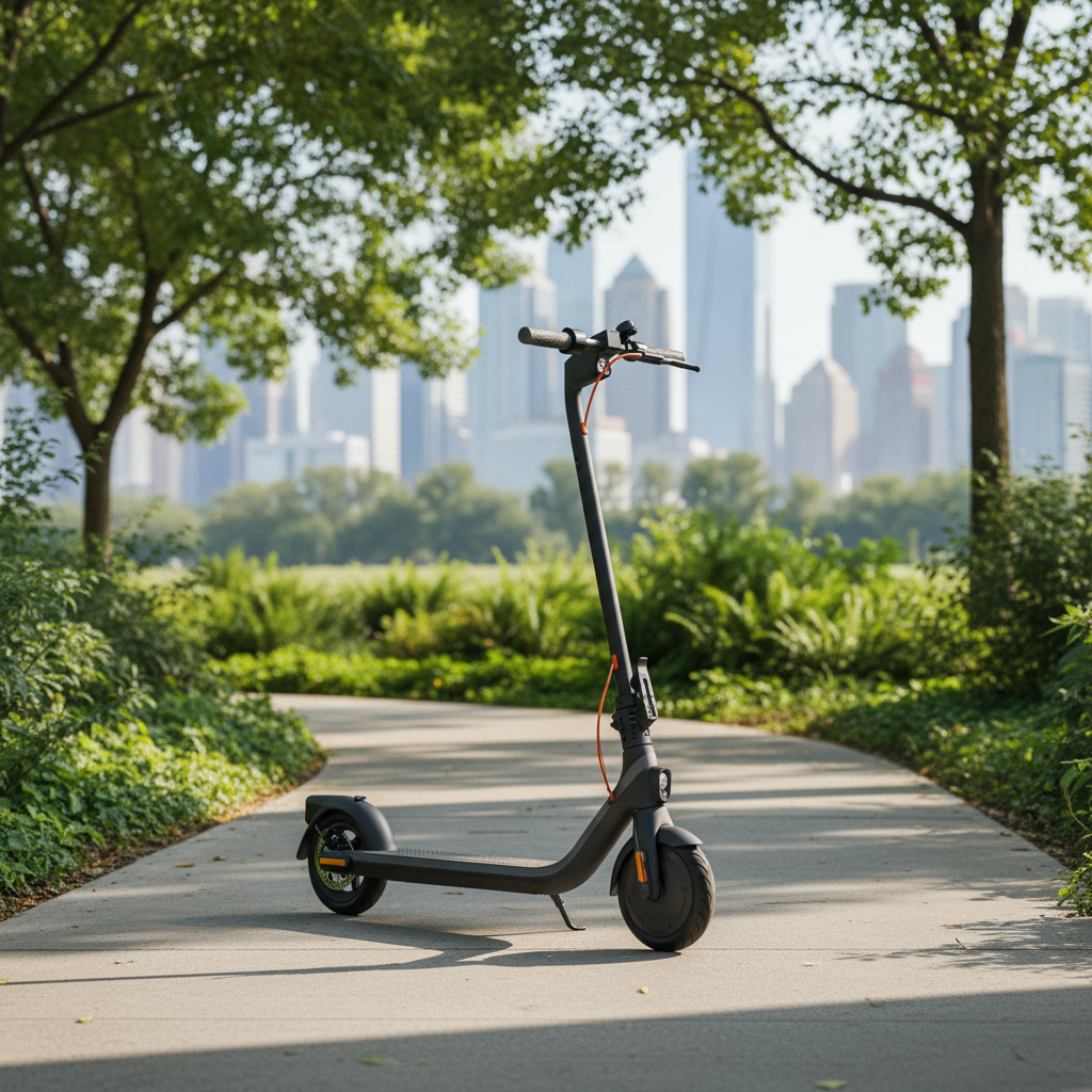 سكوتر كهربائي SEGWAY Ninebot E2 Plus، سرعة قصوى 25 كم/ساعة، NB-E2-PLUS - أسود ورمادي