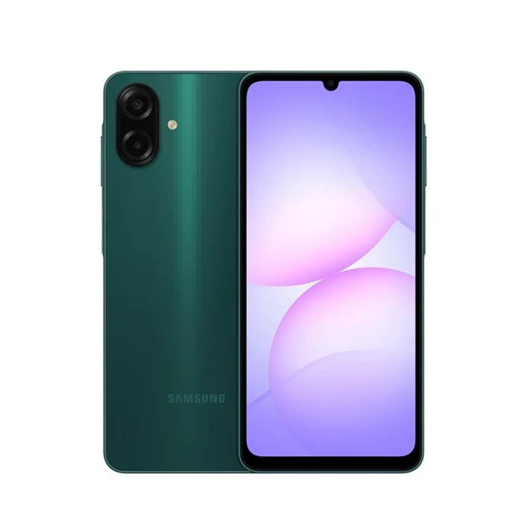 هاتف سامسونج جالاكسي A07 - سعة 64 جيجابايت - 4 جيجابايت رام - شاشة 6.7 بوصة | أخضر