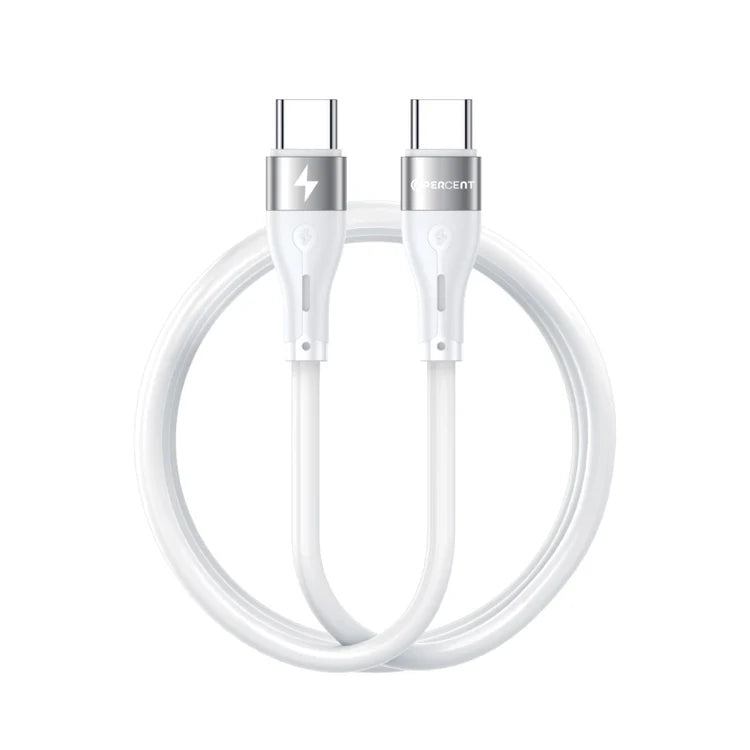 90 Percent Voltline 90 Series USB-C to USB-C Silicone Cable 1M
