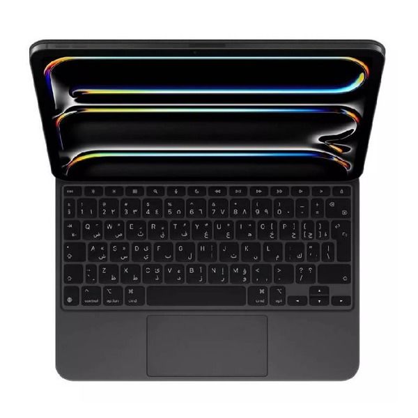 Apple Magic English & Arabic Keyboard for iPad Pro 11-inch 2024 Black - MWR23