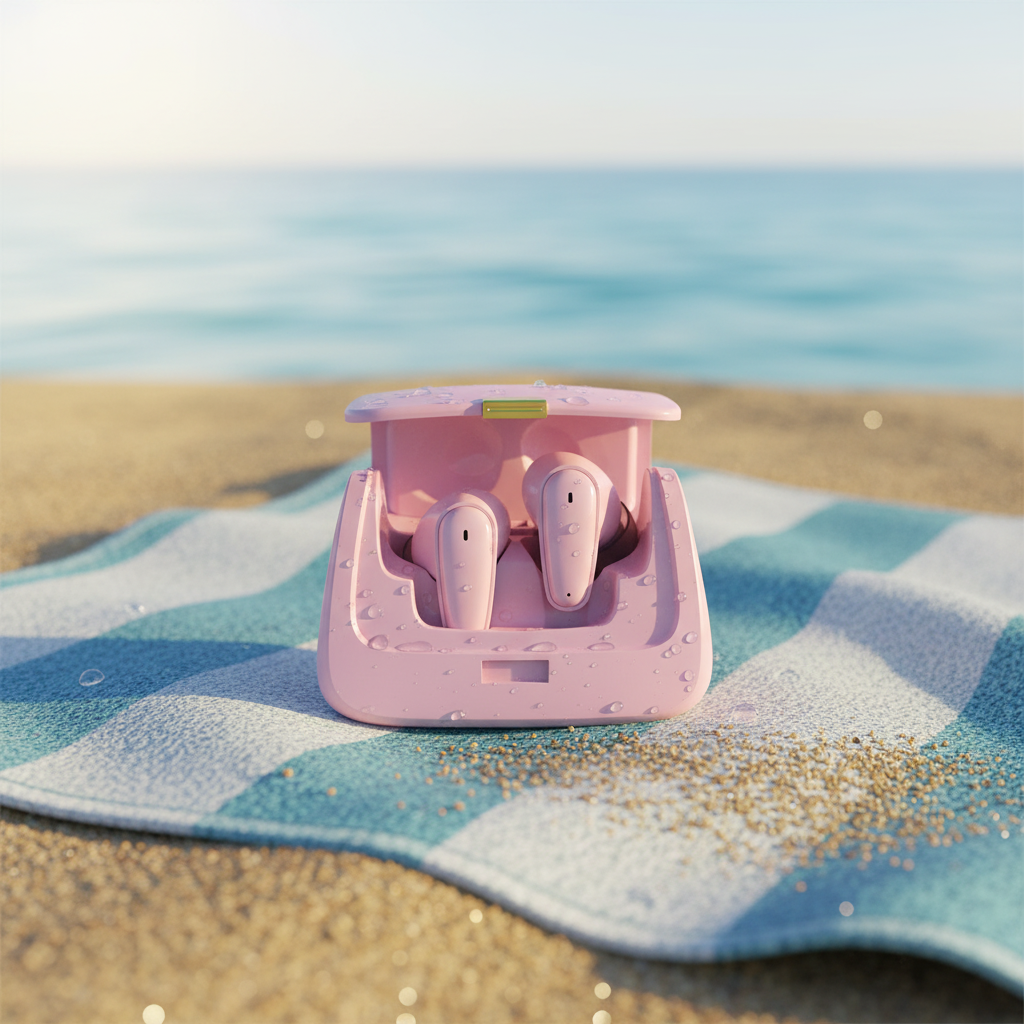 Asli Global Audiobag Echo Unique Handbag Styling TWS Bluetooth Earbuds |Pink