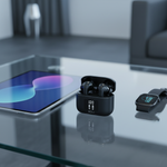 Asli Global EchoPods Pro True Wireless Stereo Earbuds with Active Noise Cancellation | Black