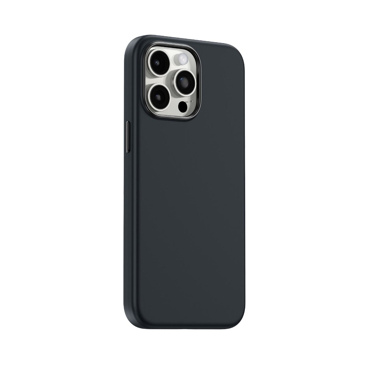 Asli Global iPhone 15 Pro Max Silicone MagSafe Cover | Black