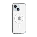 كڤر حماية من أسلي جلوبال يدعم MagSafe غير قابل للاصفرار لهاتف iPhone 15 Plus | شفاف