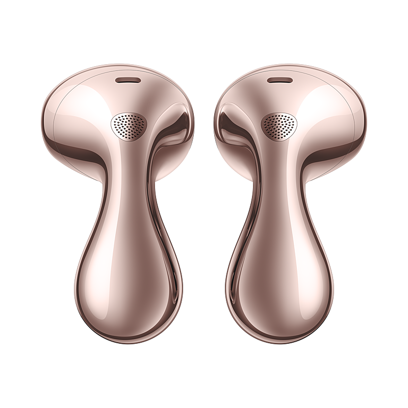 سماعة لاسلكية  FreeBuds 6 من Huawei مفتوحة التصميم بخواص إلغاء الضوضاء النشطة | وردي ذهبي