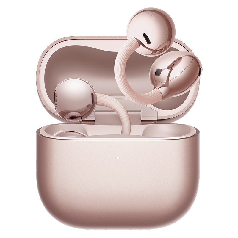 سماعة Huawei FreeClip 2 اللاسلكية + كڤر هدية | ذهبي وردي