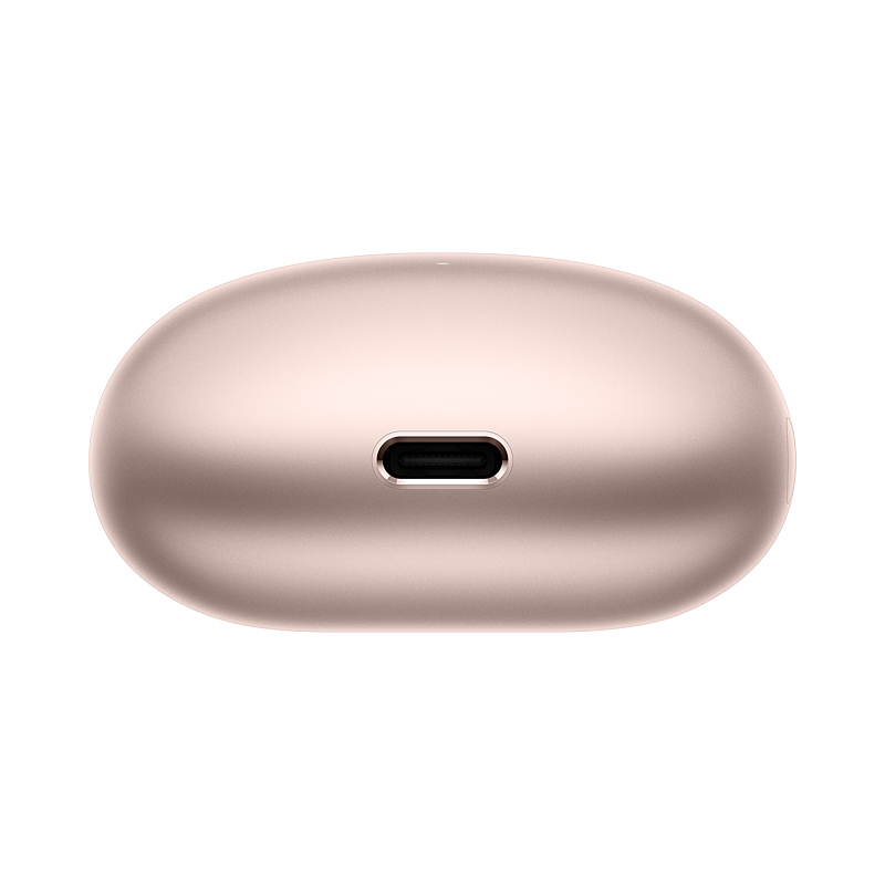 سماعة لاسلكية  FreeBuds 6 من Huawei مفتوحة التصميم بخواص إلغاء الضوضاء النشطة | وردي ذهبي