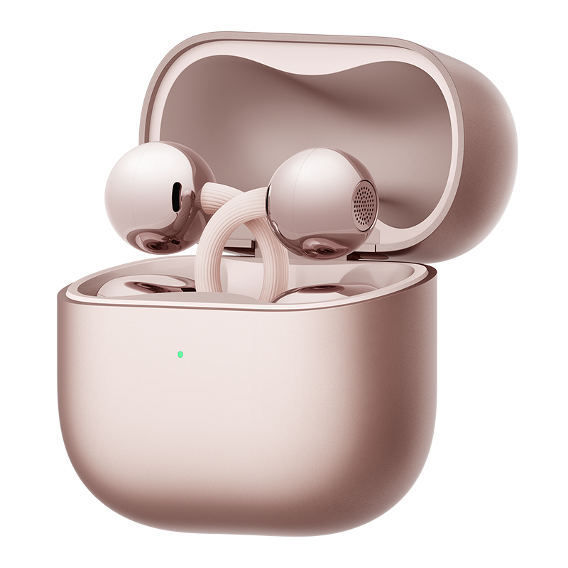 سماعة Huawei FreeClip 2 اللاسلكية + كڤر هدية | ذهبي وردي