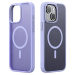 ZGA iPhone 14 Plus Rough Magsafe Protective Case | Purple