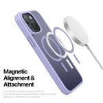 ZGA iPhone 14 Plus Rough Magsafe Protective Case | Purple