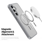 كڤر حماية Keephone Galaxy S25 Mago Pro Magsnap MagSafe | رمادي تيتانيوم