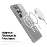 كڤر حماية Keephone Mago Pro MagSnap MagSafe لهاتف Galaxy S25 Plus | رمادي تيتانيوم