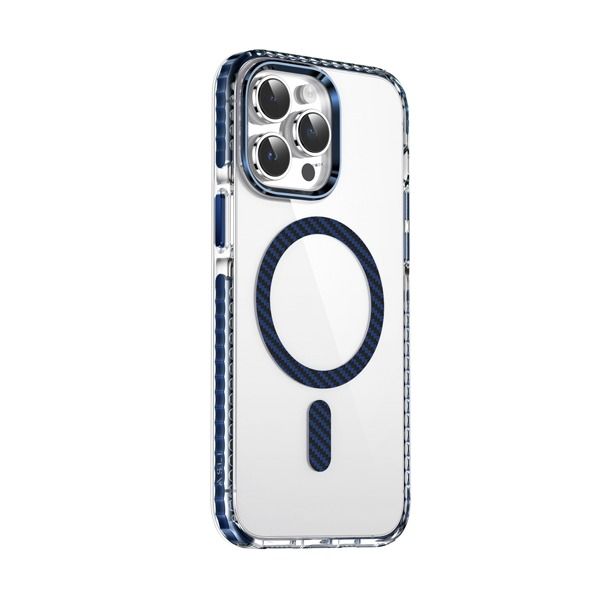 Asli Global iPhone 15 Pro Max Carbon Fiber MagSafe Cover