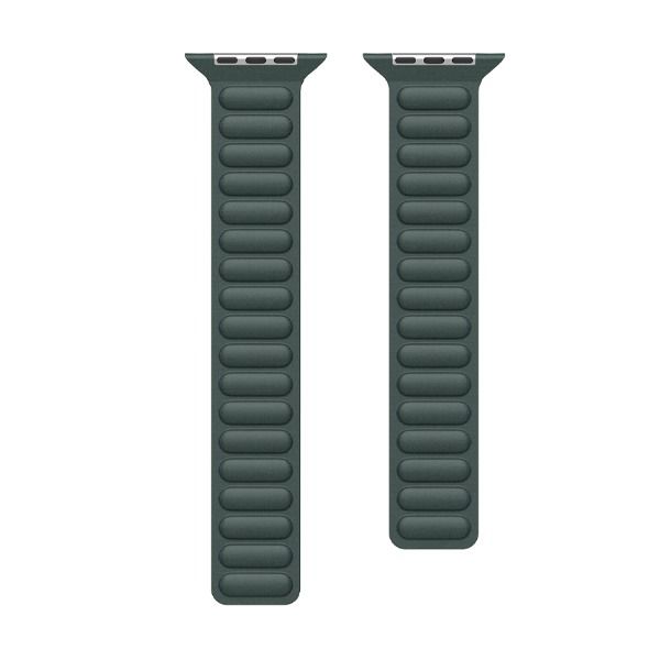 Asli Global Fine Woven Magnetic Band For Apple Watch 45/49mm | Dark Green