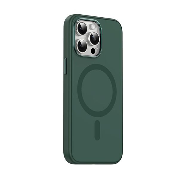 Asli Global iPhone 15 Pro Duo Colored Silicone Case |Green