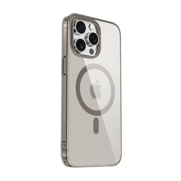 Asli iPhone 15 Pro Max Crystal MagSafe Case Gray | 805069