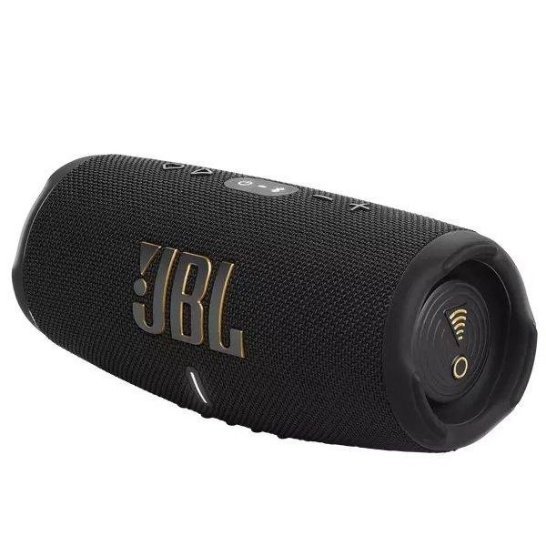 مكبر صوت JBL تشارج5 بلوتوث محمول مع واي فاي/Wlan أسود | JBLCHARGE5WIFIBLK