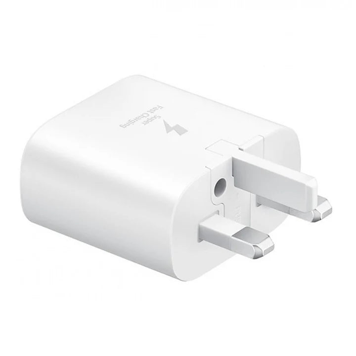 Samsung 25W Travel Adapter with USB-C to USB-C | White