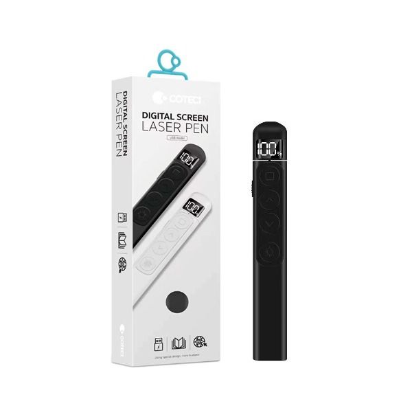 Coteci Digital Screen Laser Pen Usb Model Black