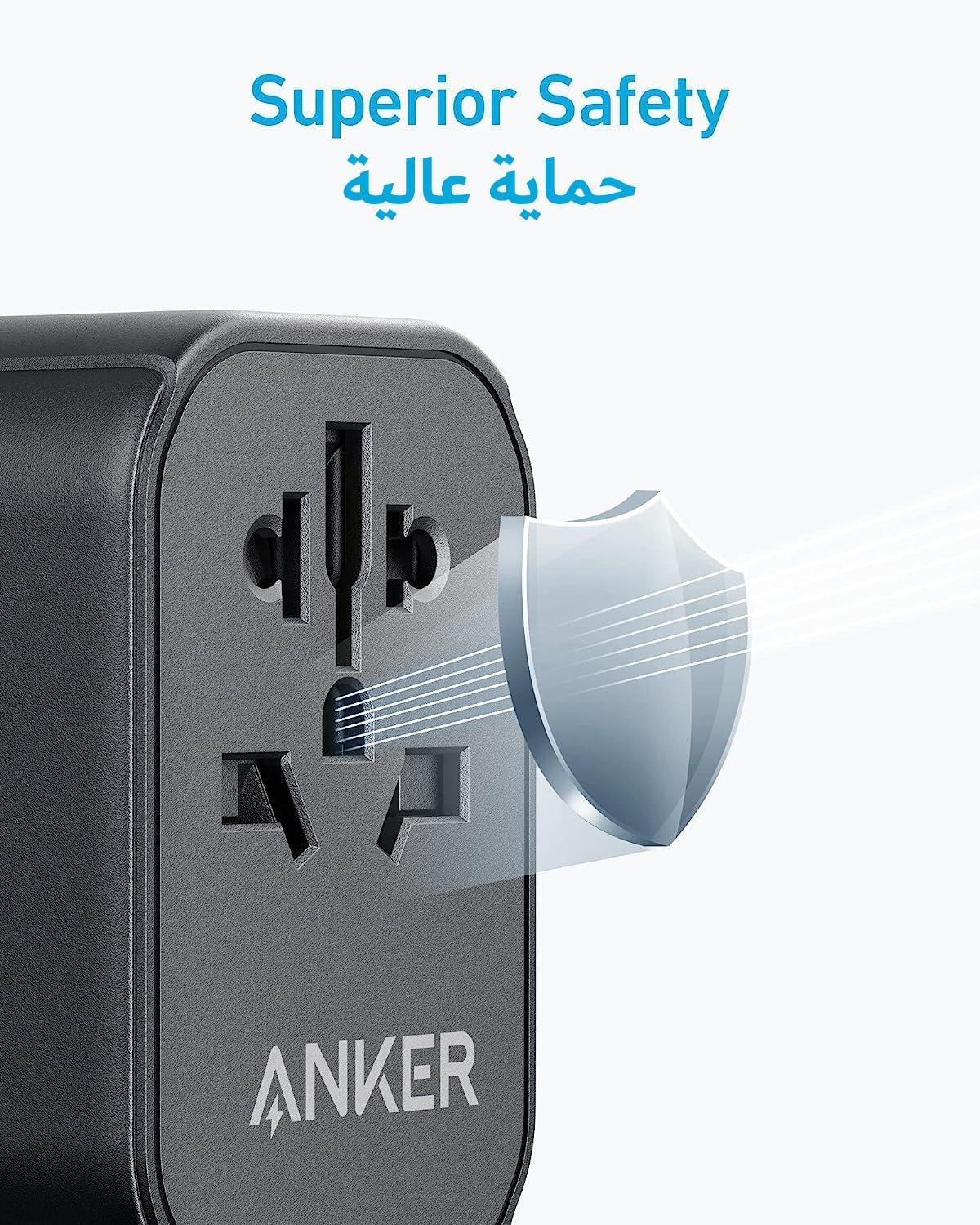 Anker 312 Outlet Extender(30W) | Black