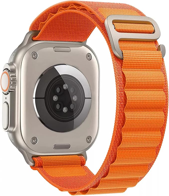 Apple Alpine Loop for Watch 49/45/44/42mm Medium - Orange | MQE03