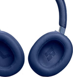 JBL Live 770nc Wireless Over Ear Noise Cancelling Headphones | Blue