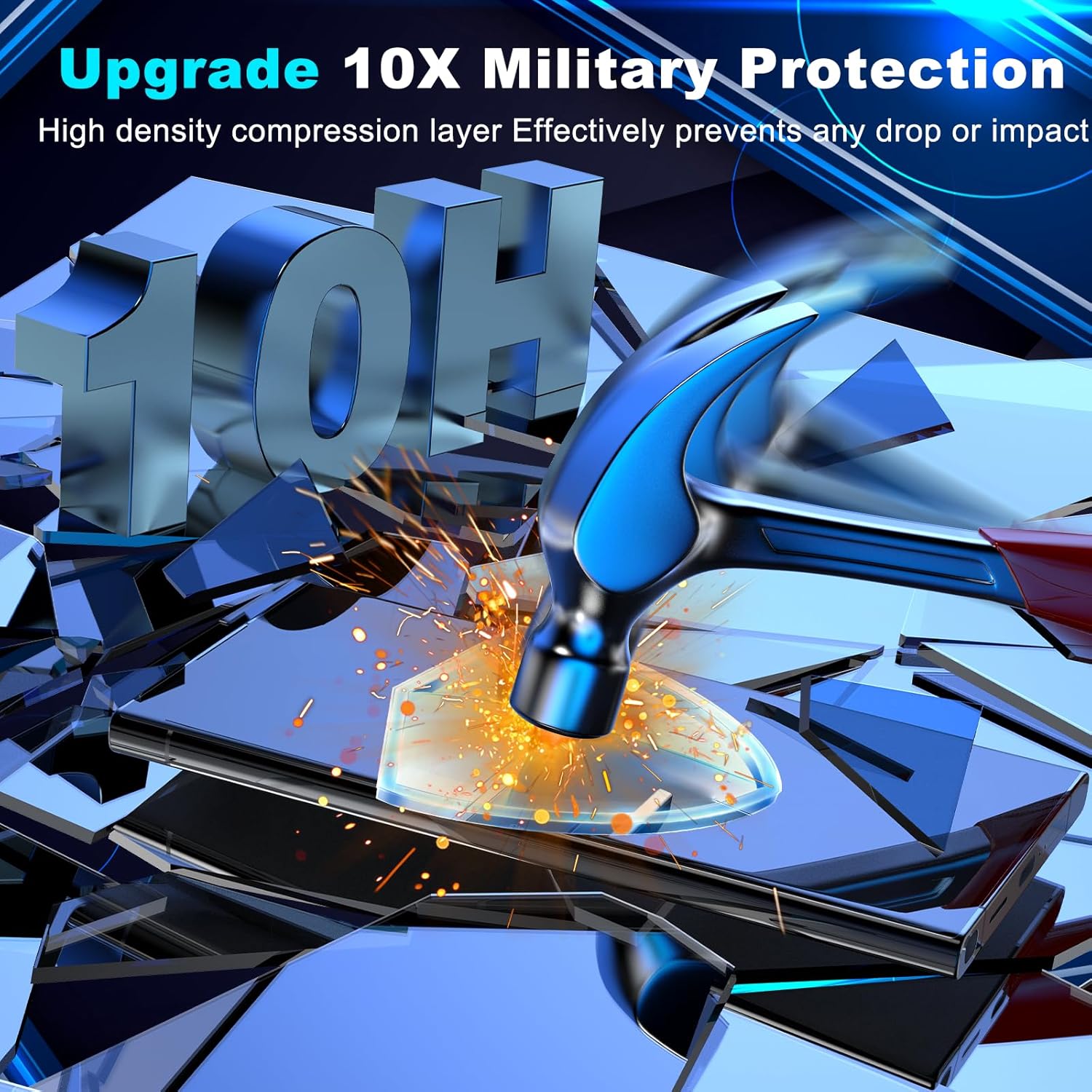 كڤر حماية شاشة زجاجي لهاتف Samsung Galaxy S24 Ultra