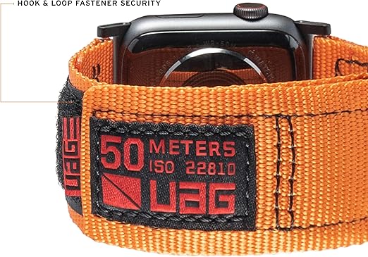 حزام ساعة UAG iWatch 42 و44MM Active باللون البرتقالي | 19148A114097