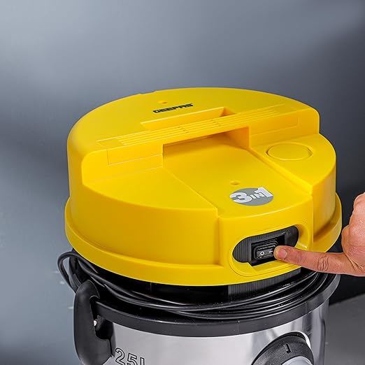 WET & DRY STAINLESS STEEL VACUUM CLEANER