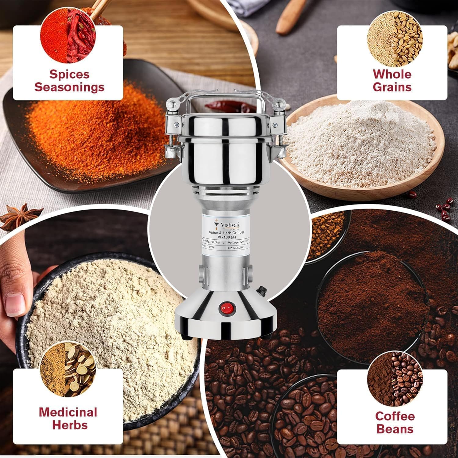 مطحنة سومو متعددة الوظائف 650 جرام