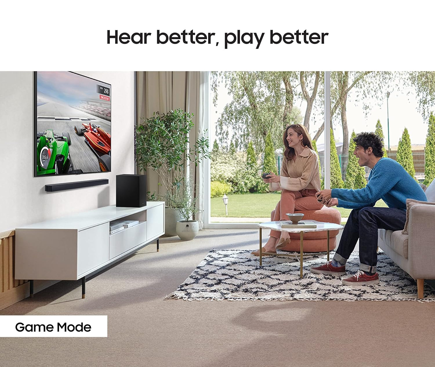 مكبرات صوت سامسونج 2.1 قناة | HW-C450/زن