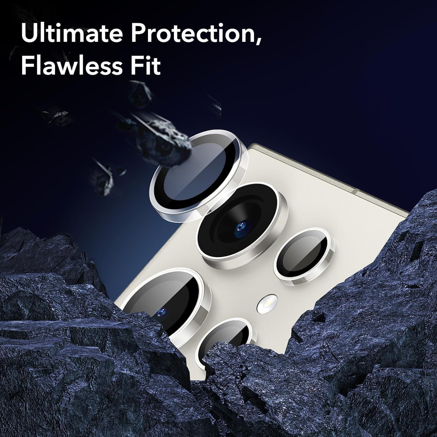 Anank Samsung S25 Ultra AR+Corning Lens Guard | Transparent